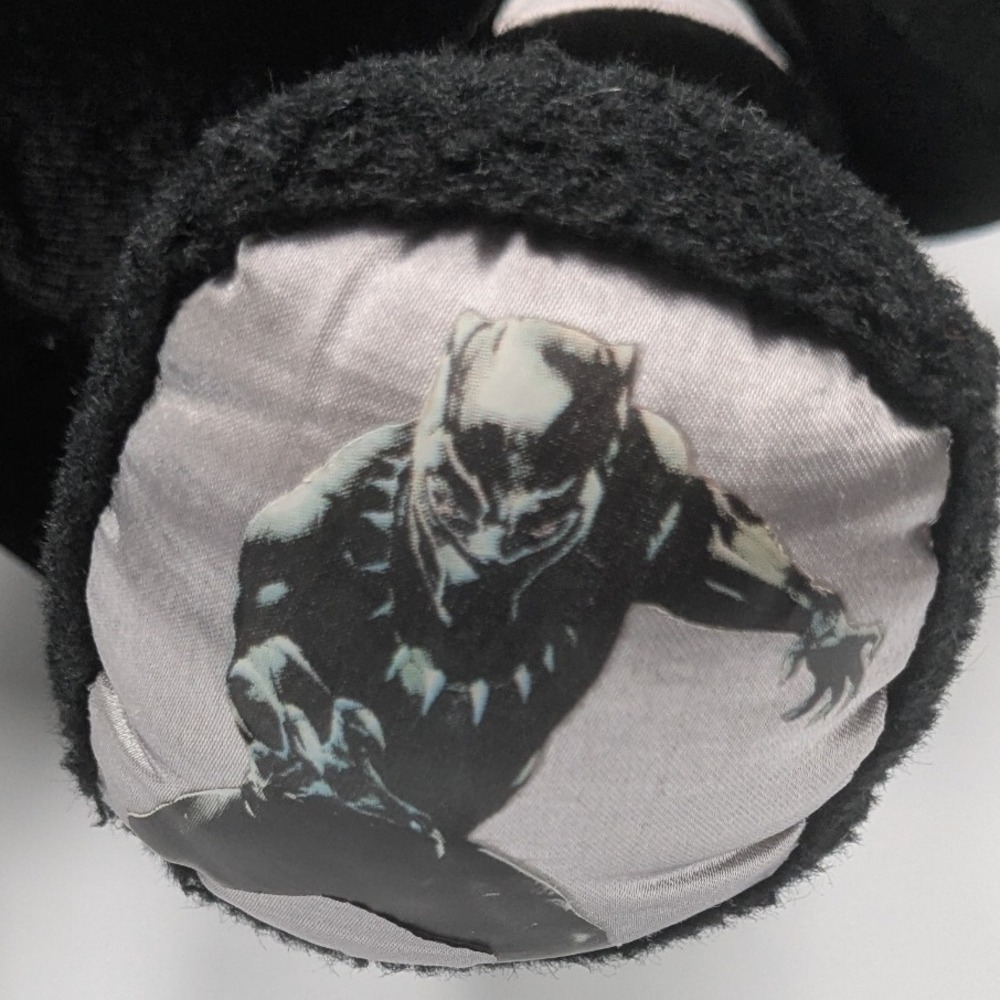 Build a Bear Marvel Black Panther Teddy Bear Plush Stuffed Animal‎ Toy - Picture 6 of 7